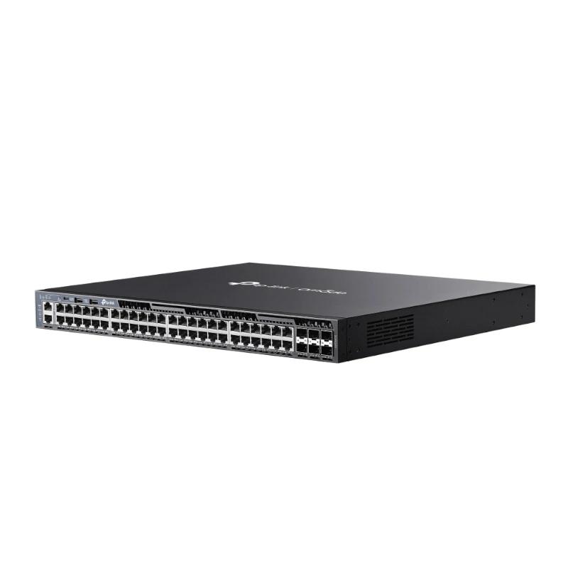 TP-Link SG6654X Switch L3 48xGbE 6x10Gb SPF+ - Imagem de Detalhe 1