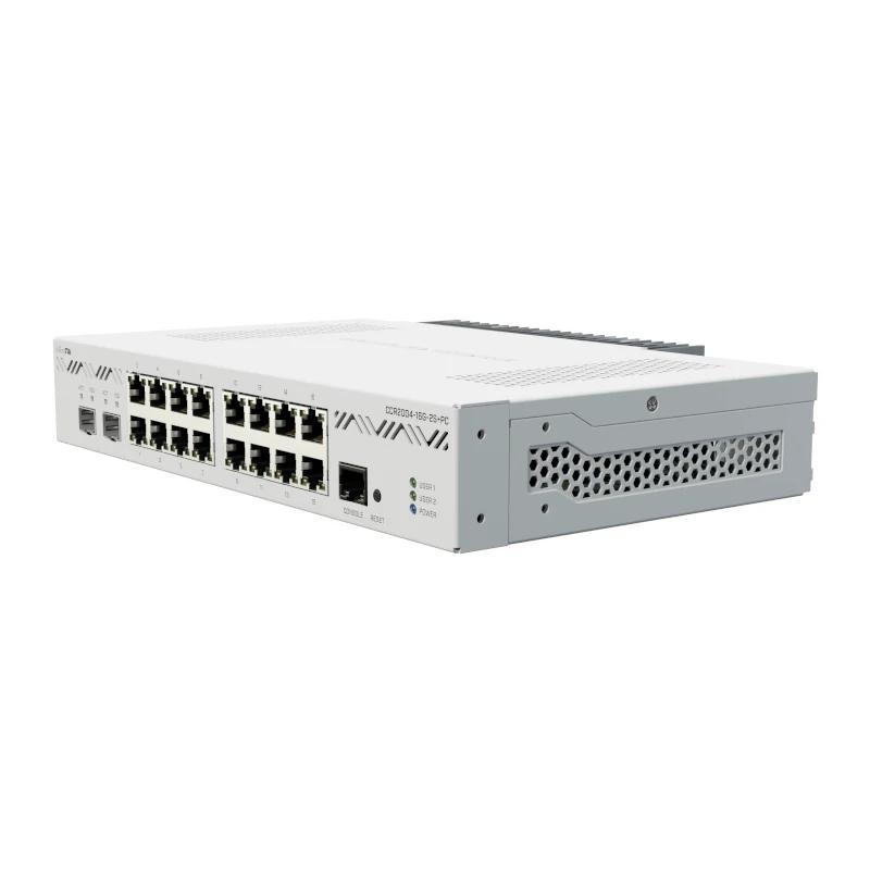 MikroTik CCR2004-16G-2S+PC Roteador 16xGbE 2x10SFP+ - Imagem de Detalhe 2