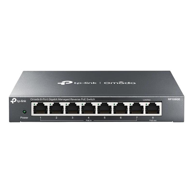 TP-Link RP108GE Switch 7xGb PoE In 1xGb PoE Out - Imagem de Detalhe 1