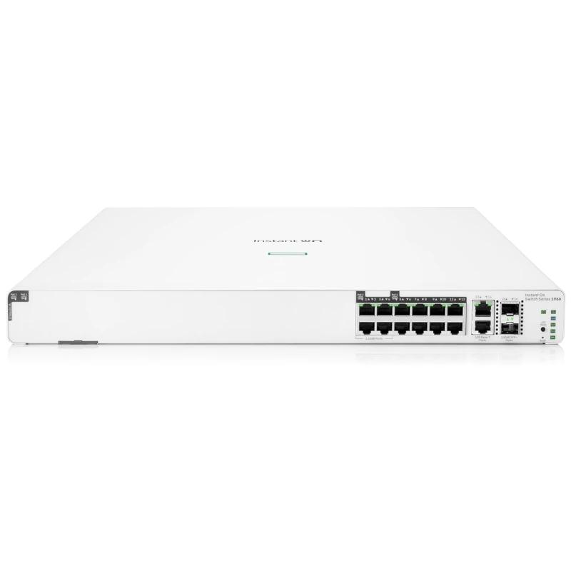 HPE NW IOn 1960 Switch 8xG PoE 2x10G SFP+ 480W - Imagem de Detalhe 1