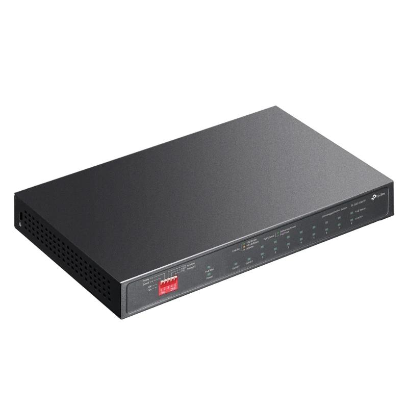 TP-Link TL-SG1210PP Switch 6xG PoE+ 2xG PoE++ 2xG - Imagem de Detalhe 1