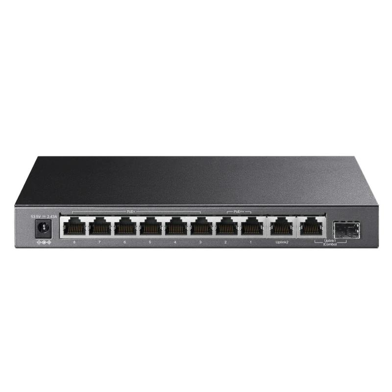 TP-Link TL-SG1210PP Switch 6xG PoE+ 2xG PoE++ 2xG - Imagem de Detalhe 2
