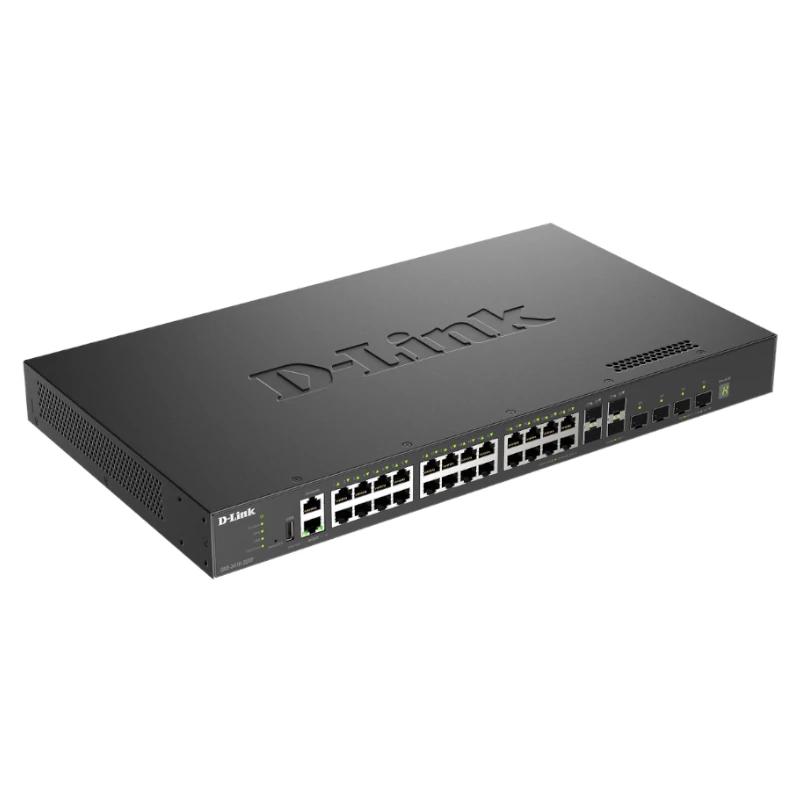 D-Link DXS-3410-32XY Switch L3 24x10G 4x10G SFP+ - Imagem de Detalhe 1