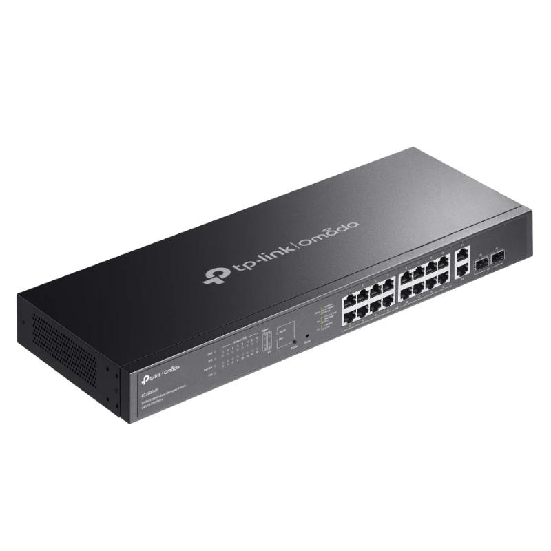 TP-Link ES220GMP Switch 16xG PoE+ 2xG 2xSFP 250W - Imagem de Detalhe 2