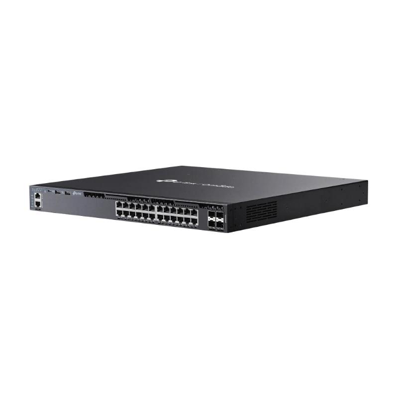 TP-Link SG6428XHP Switch L3 24xGbE 4x10Gb SPF+ - Imagem de Detalhe 1