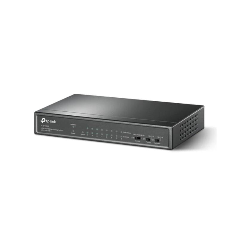 TP-Link TL-SF1009P Switch 8x10/100 Poe+ 1x10/100 - Imagem de Detalhe 1