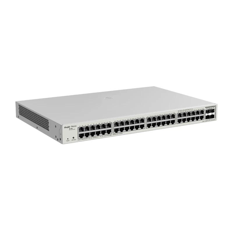 Reyee 48-Port 10G L2 Managed POE Switch, 48 Gigabi - Imagem de Detalhe 1