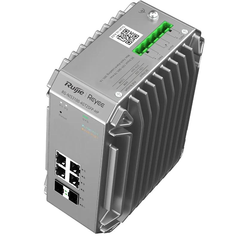 Reyee L2 Industrial Managed Switch, 4-Port RJ45 Gi - Imagem de Detalhe 2