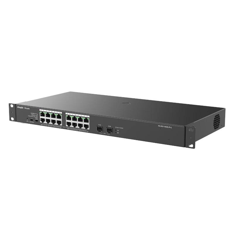 Reyee 16-Port 1000Mbps + 2 Gigabit SFP Ports, 16 o - Imagem de Detalhe 1