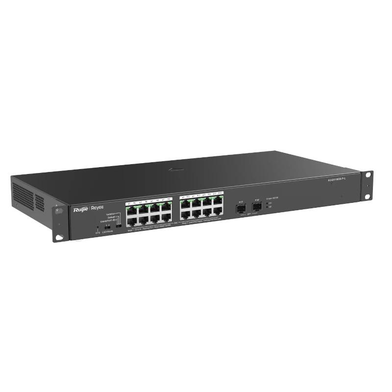 Reyee 16-Port 1000Mbps + 2 Gigabit SFP Ports, 16 o - Imagem de Detalhe 2