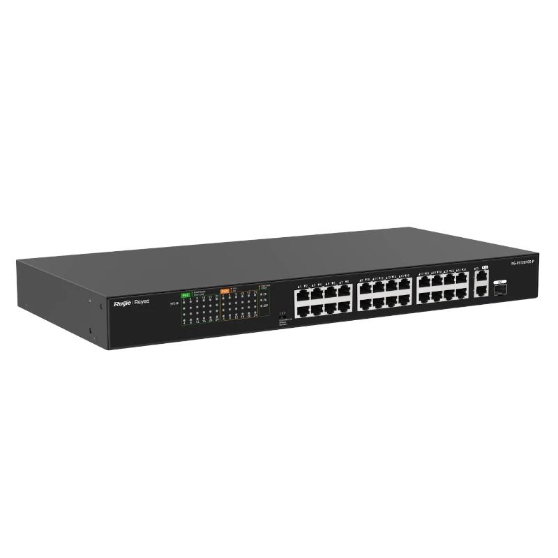 Reyee 24-Port 100Mbps + 1 Uplink Port 1000Mbps + 1 - Imagem de Detalhe 1