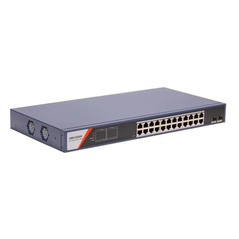 Hikvision DS-3E1526P-SI-24P2F Switch 24xG PoE 2xSF - Imagem de Detalhe 1