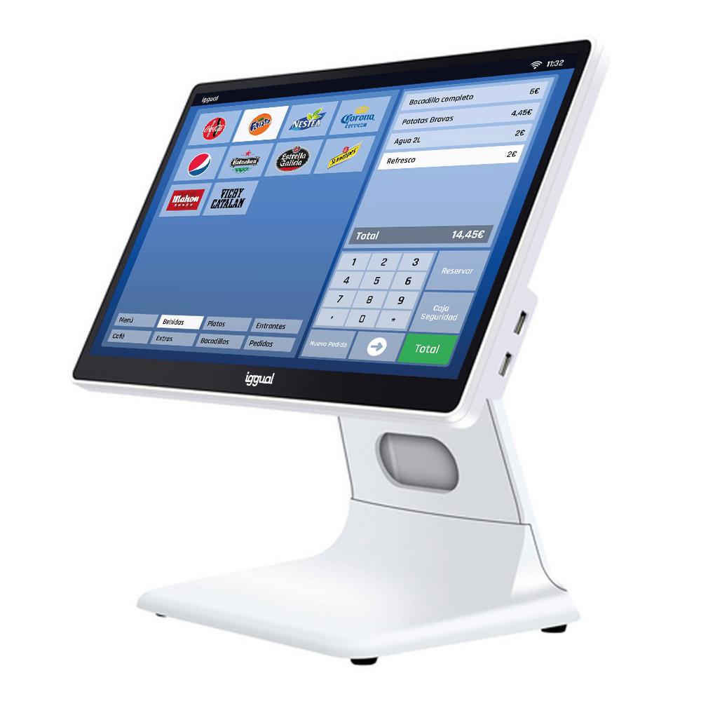 iggual TPV AIO 15,6" 16:9 J4125 4+128GB FHD sem SO - Imagem de Detalhe 4