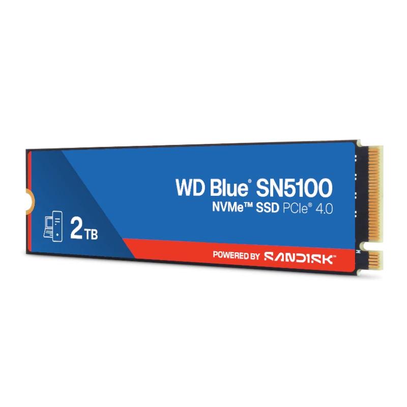 WD Blue SN5100 SSD 2TB NVMe Gen4 6700MB-s - Imagem de Detalhe 3