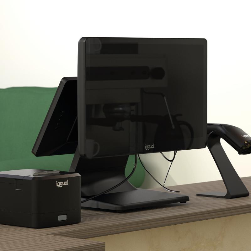 iggual TPV dual 15,6" 11,6" 16:9 N100 8+256GB W11 - Imagem de Detalhe 4