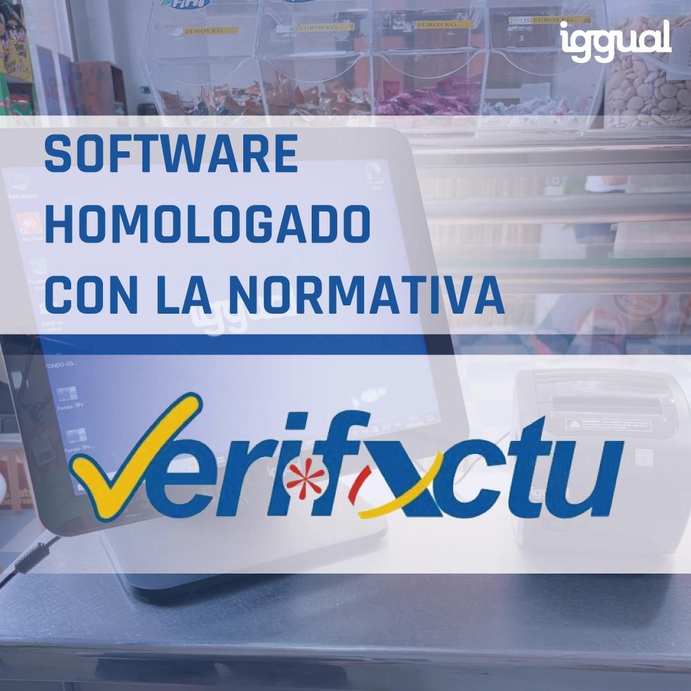 iggual TPV 15,6" N100 8+256GB W11Pro + Software - Imagem de Detalhe 1