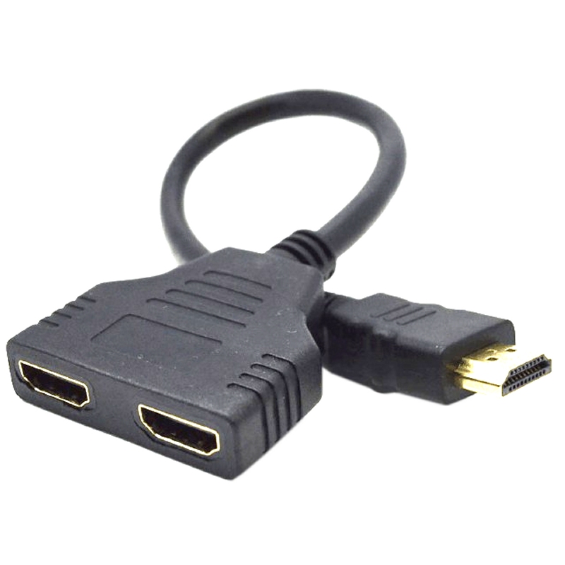 Gembird Cable Adaptador HDMI(M) a 2xHDMI(H) 0.2Mts - Imagem de Detalhe 1
