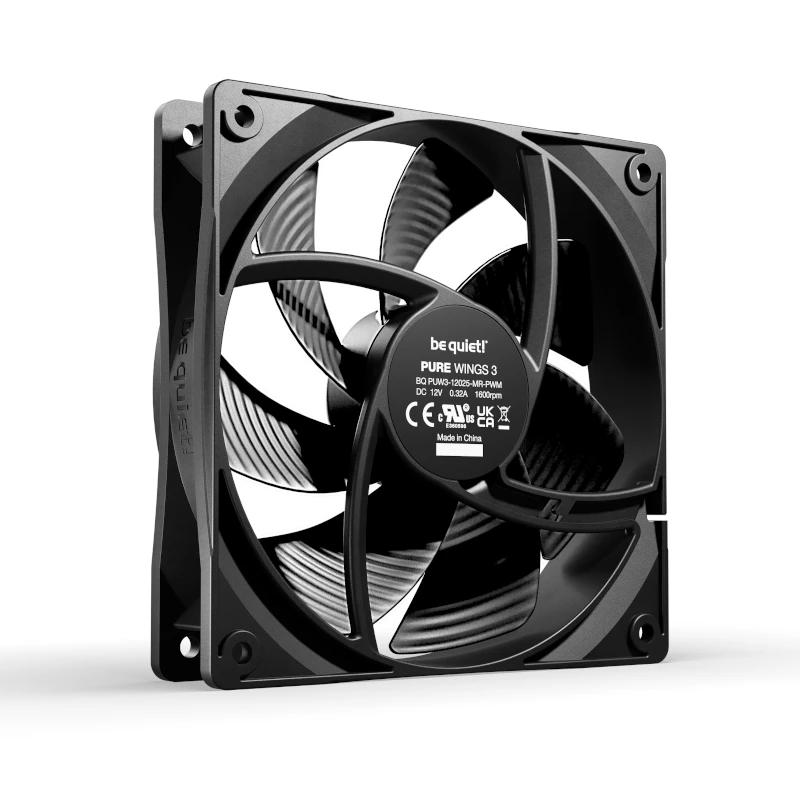 be quiet! Ventilador Pure Wings 3 120mm Negro - Imagem de Detalhe 1