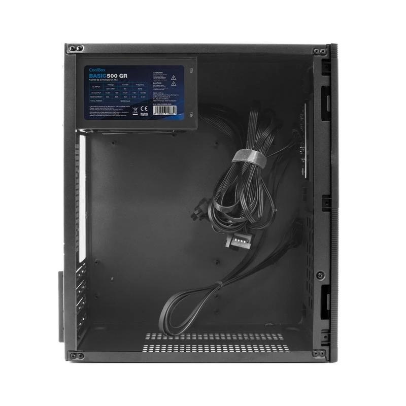 CoolBox Caja MATX M460 USB-C 3.2 GEN1 500W - Imagem de Detalhe 2