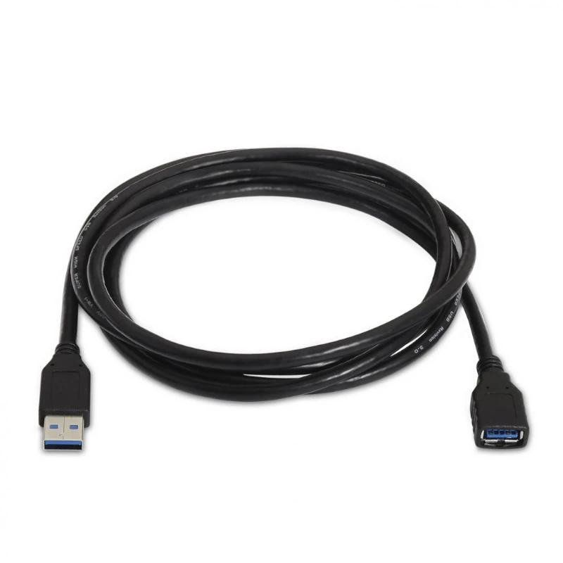 Aisens Cable USB 3.0 Tipo A/M-A/H negro 1.0m - Imagem de Detalhe 1