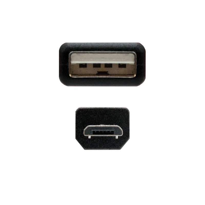 Nanocable Cabo USB 2.0 A/M Micro USB B/M 0,8 M - Imagem de Detalhe 3