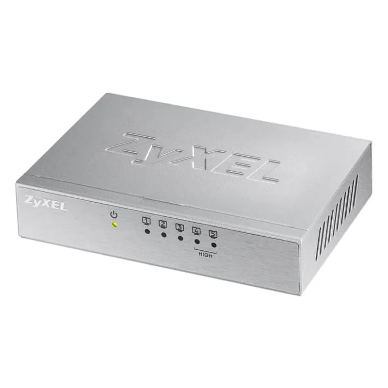 Zyxel ES-105A Não-gerido Fast Ethernet (10/100) Prateado - Imagem de Detalhe 5