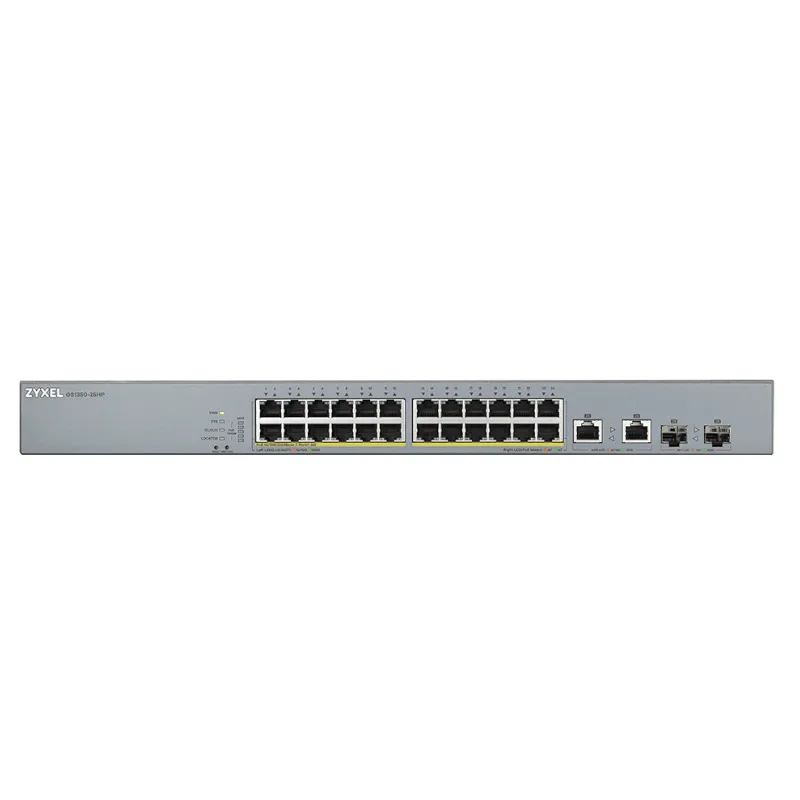 Zyxel GS1350-26HP-EU0101F switch de rede Gerido L2 Gigabit Ethernet (10/100/1000) Power over Ethernet (PoE) Cinzento - Imagem de Detalhe 4