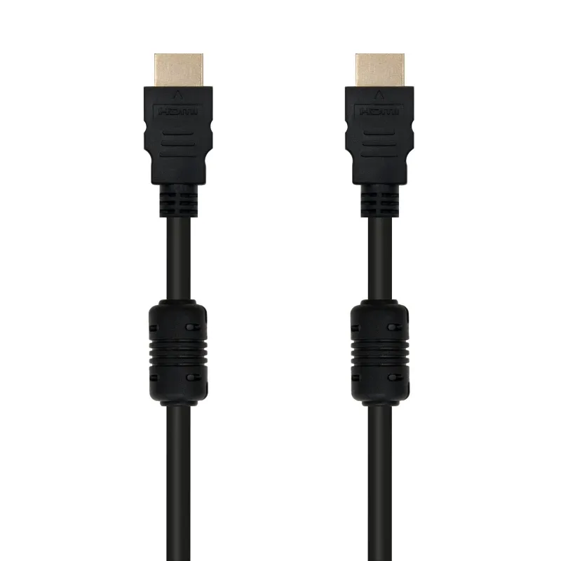 Nanocable Cabo HDMI com ferrite M-M preto 1.8m - Imagem de Detalhe 3