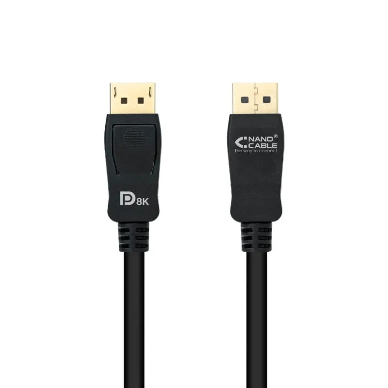 Nanocable Cabo DP 1.4 Certificado VESA DP M/M 2m - Imagem de Detalhe 3