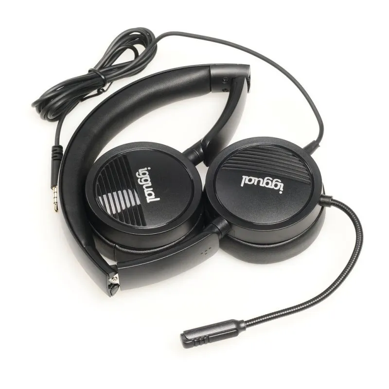 iggual Auriculares com micro Dual Tech USB/3,5 mm - Imagem de Detalhe 3