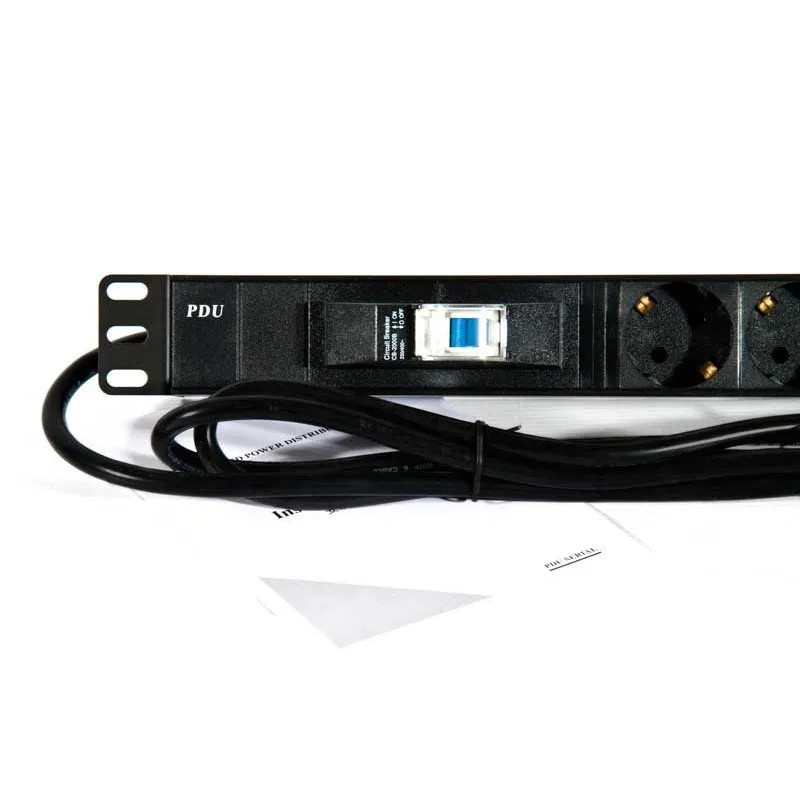 2LAN Regleta 19" 6 Schukos Magneto-Térmico - Imagem de Detalhe 2