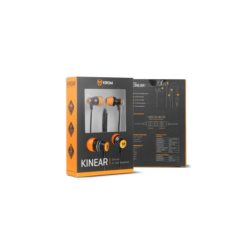 KROM Auriculares Gaming Kinear multiplataforma. - Imagem de Detalhe 6