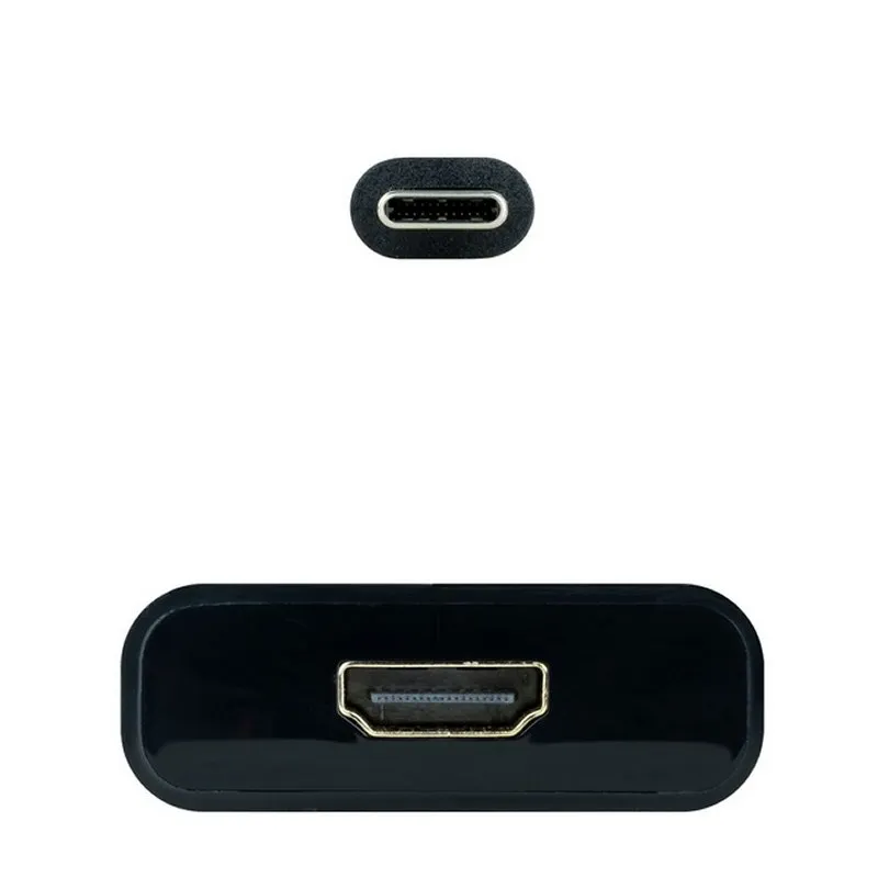 Nanocable Conversor USB-C/M a HDMI/H Preto 15cm - Imagem de Detalhe 3