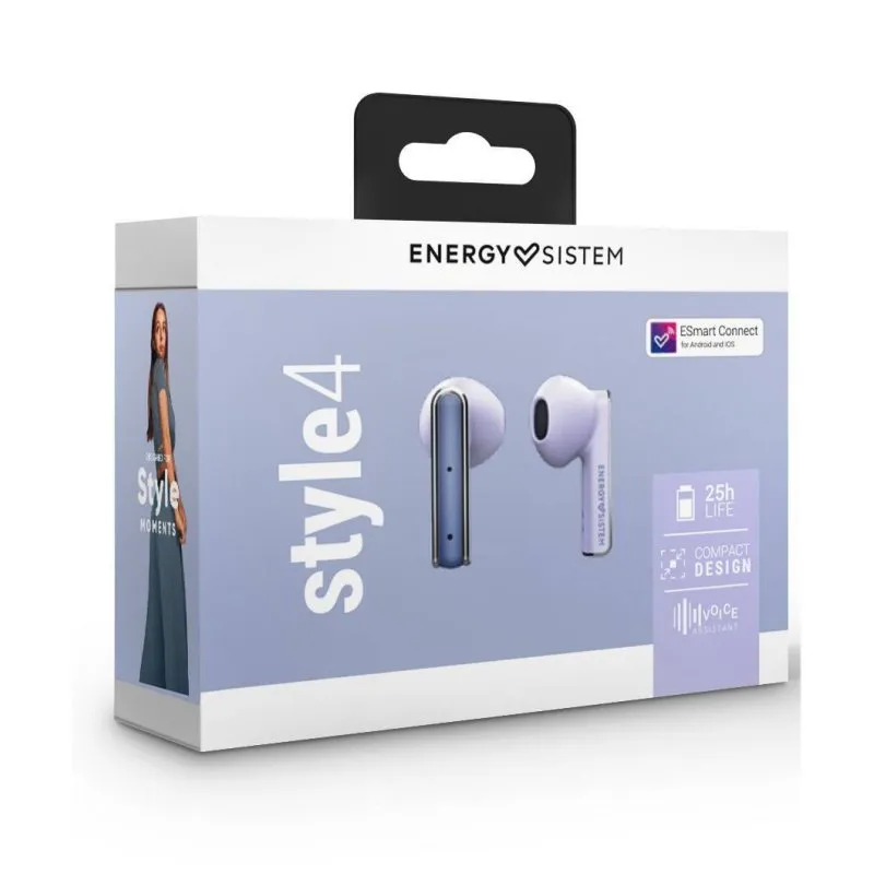 Energy Sistem Auriculares TW Style 4 Violeta - Imagem de Detalhe 6
