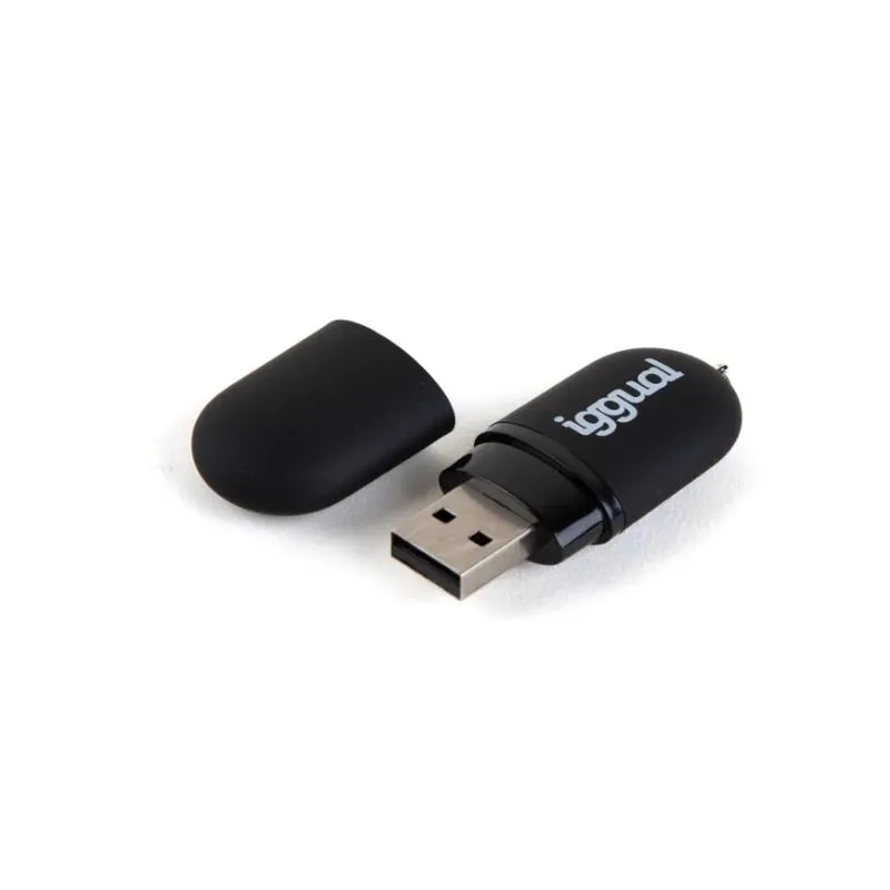 iggual Pen Drive USB 2.0 16GB PEN16 preto - Imagem de Detalhe 4