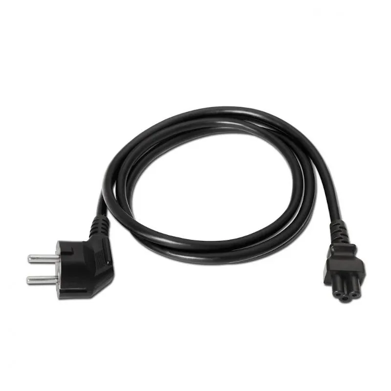 Aisens Alimentação Trevo CEE7/M-C5/H preto 1.5m - Imagem de Detalhe 2