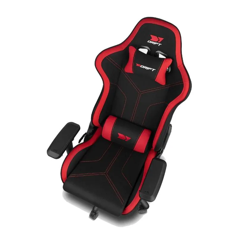 DRIFT Cadeira Gaming DR110 Preta/Vermelha - Imagem de Detalhe 4