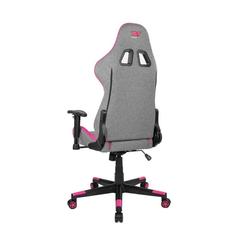 DRIFT Silla Gaming DR90 PRO Cinza/Rosa - Imagem de Detalhe 4