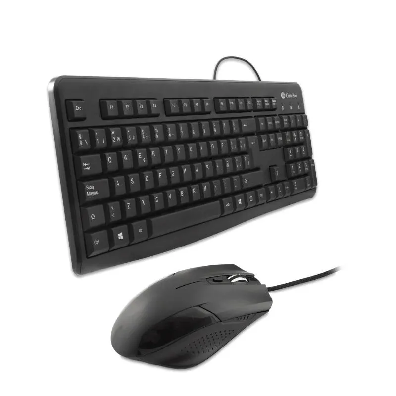 Coolbox Kit Teclado + Rato USB com cabo - Imagem de Detalhe 2