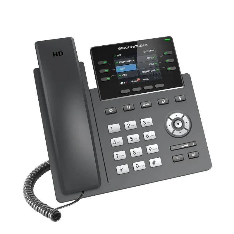GrandStream IP Phone GRP2613 6 linhas 2xGbE - Imagem de Detalhe 4