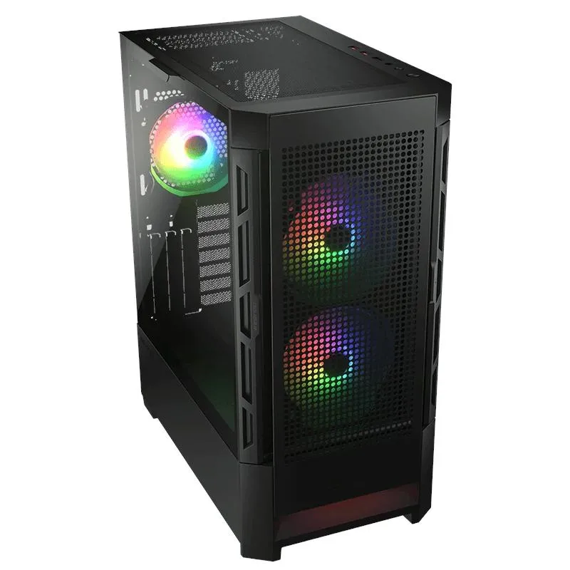 Cougar Caixa Semitorre Airface Rgb Preto - Imagem de Detalhe 4
