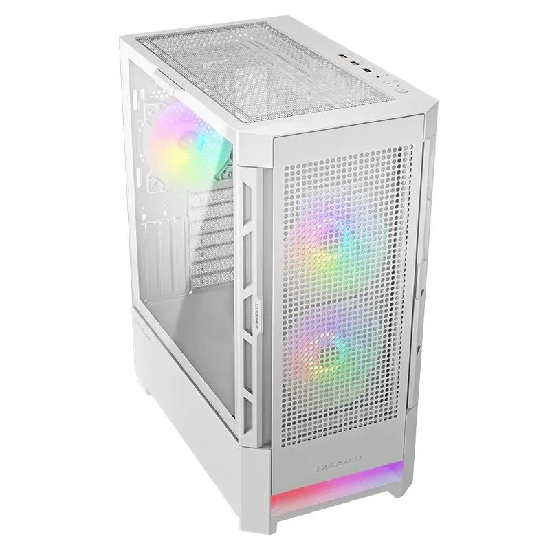 Cougar Caixa Semitorre Airface Rgb Branco - Imagem de Detalhe 4