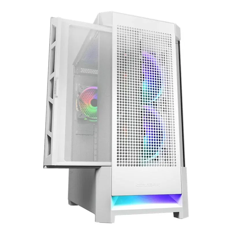 Cougar Caixa Semitorre Airface Rgb Branco - Imagem de Detalhe 5