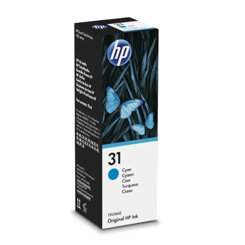 HP Kit de Reenchimento de Tinta 31 Ciano - Imagem de Detalhe 2