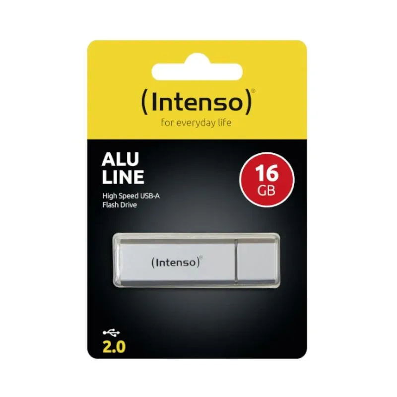 Intenso 3521472 Lápiz USB 2.0 Alu 16GB Prata - Imagem de Detalhe 4