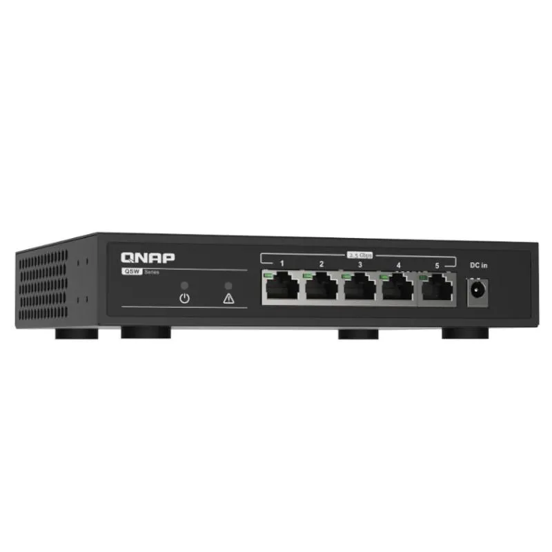 QNAP QSW-1105-5T switch de rede Não-gerido Gigabit Ethernet (10/100/1000) Preto - Imagem de Detalhe 4