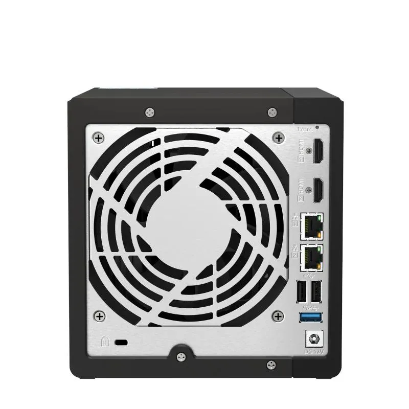 QNAP TS-453E NAS Tower Intel® Celeron® J6412 8 GB 0 TB QNAP QTS Preto - Imagem de Detalhe 6