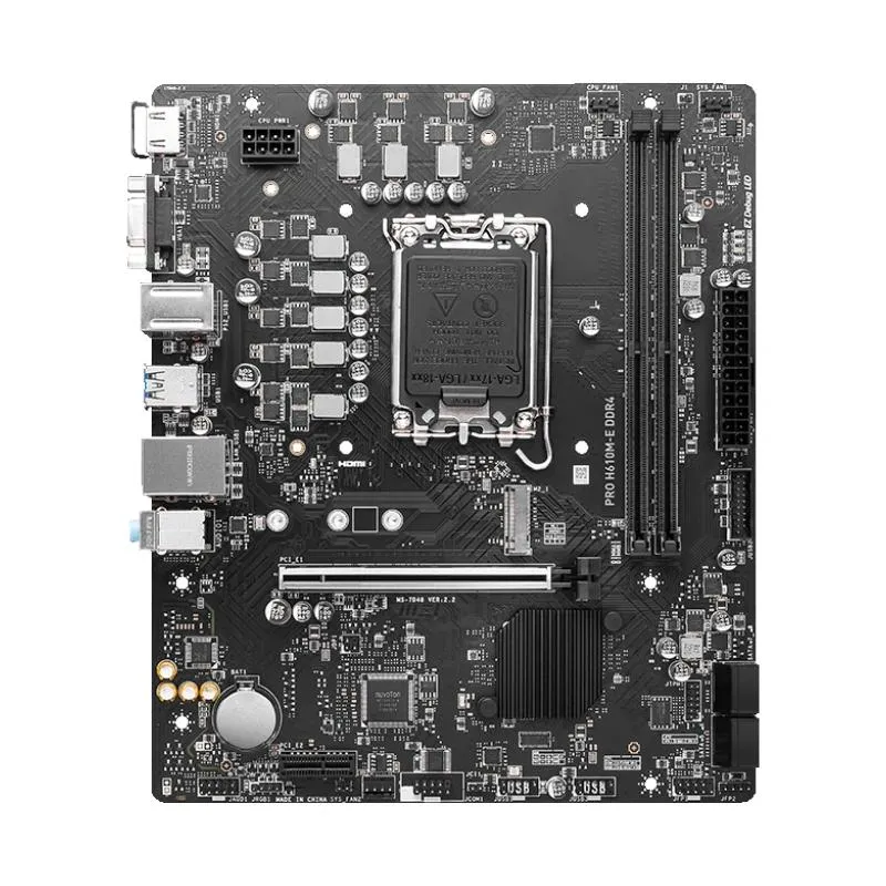 MSI Placa Base PRO H610M-E DDR4 mATX 1700 - Imagem de Detalhe 4