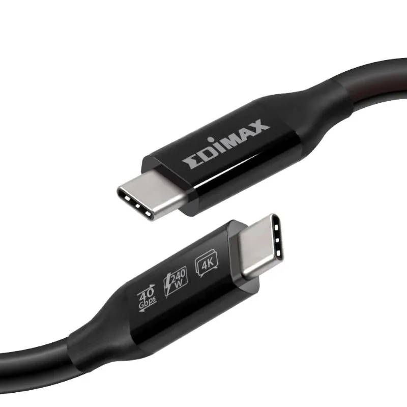Edimax UC4-020TP Cabo USB4 THB3 40Gb 2m C-C - Imagem de Detalhe 2