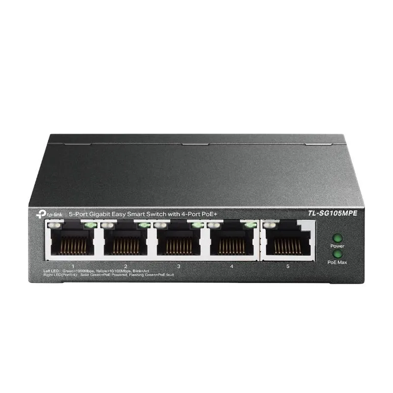 TP-Link TL-SG105MPE Switch 5xGbE (4PoE+) Metal - Imagem de Detalhe 3